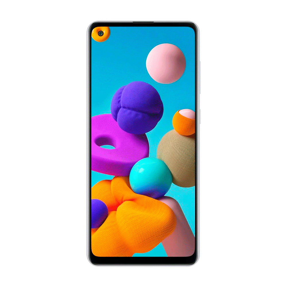 Samsung Galaxy A21S 64GB 4GB Android Branco Desbloqueado image number 1